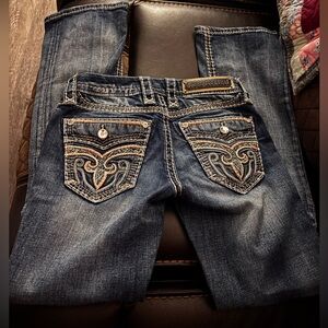 womens rock revival boot cut “tall” jeans